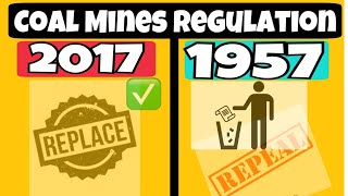 Coal Mines Regulation 2017  CMR 1957  mining videos  cmr 2017 [upl. by Harl323]