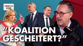 HC Strache Scharfe Kritik an neuer Koalition – Zukunft in Gefahr [upl. by Asen]