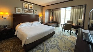 Sheraton Dubai Creek Hotel Club Room Tour [upl. by Kroll437]