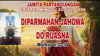 JAMITA PARTANGIANGAN DIPARMAHAN JAHOWA DO RUASNA MARKUS 63034 [upl. by Penelope]