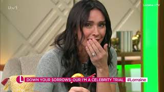 Christine Lampard and guests gag during bushtucker trial [upl. by Gordon470]