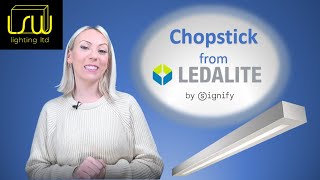 Chopstick LED from Ledalite by Signify [upl. by Aissej]