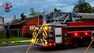 Box Alarm 14900 Block Of Greenfield Rd  Detroit Fire  2024 [upl. by Ettenrahc]