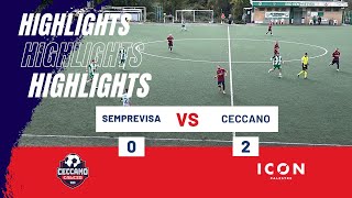 Semprevisa  Ceccano 02 Highlights [upl. by Ettezyl610]