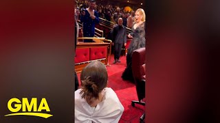 Adele spots mini Adele in concert crowd and has the sweetest reaction [upl. by Ferri349]