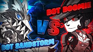 I Recreated Sandstorm Vs Boomie With Chosen Bots [upl. by Eidur383]