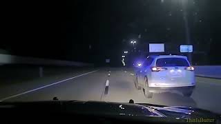 Oklahoma Highway Patrol trooper stops wrong way driver on Kilpatrick Turnpike [upl. by Marvel175]