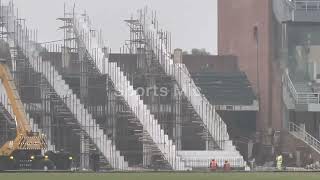 Gaddafi Stadium Renovation Latest  Chairs installation started [upl. by Atiraj]