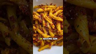 Sun dried tomato lemon pasta [upl. by Mixam]