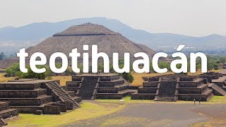 Aquí Voy  Teotihuacan Pirámide del Sol y la Luna México 3 [upl. by Toogood203]