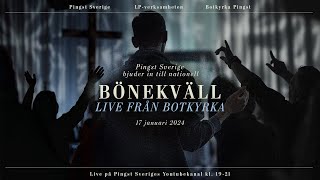 Bönekvällar  Live från Botkyrka 17e januari [upl. by Ledua188]