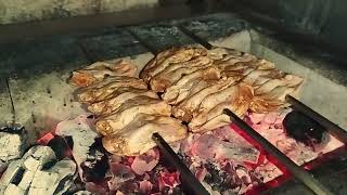 chicken wings grill  charcoal grill chickenrecipes [upl. by Clausen]