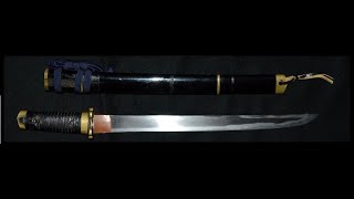 Nihonto  Etchu Uda Tomotsugu 越中宇多友次  13941428 應永 Oei  41129  Wakizashi  Sword  刀 [upl. by Aznecniv]