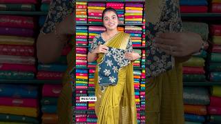 Georgette Sequence Designer Ready To Wear Blouse MehandiGreen And Dark RamaGreenSaree rkcollections [upl. by Idham]