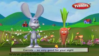 Carrots Rhyme  Nursery Rhymes With Lyrics For Kids  Vegetable Rhymes  Rhymes 3D Animation [upl. by Lia713]