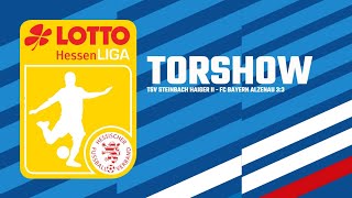 Torshow TSV Steinbach Haiger II  FC Bayern Alzenau 33 I LOTTO Hessenliga [upl. by Odraleba]