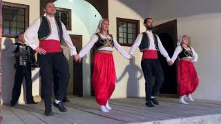 Traditional Bosnian dancing in Sarajevo [upl. by Gathard]