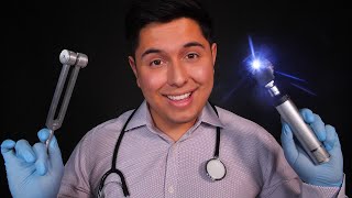 ASMR  Detailed Ear to Ear Medical Exam  Eyes Ears Mouth Nose amp MORE [upl. by Milo]