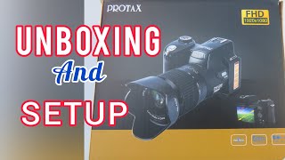 Protax HD Camera  Unboxing [upl. by Willmert]