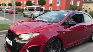 Seat Ibiza Cupra Bocanegra exhaust DSG pop fart [upl. by Hort]