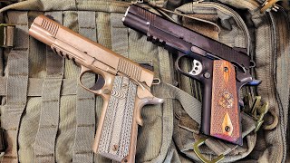 1911 Pistol Showdown Springfield Operator vs Tisas Raider Comparison [upl. by Adidnere78]