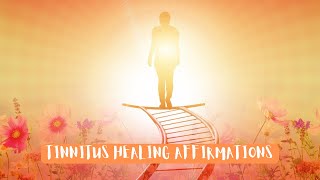 CURE TINNITUS USING SLEEP AFFIRMATIONS  AFFIRMATIONS TO HEAL TINNITUS [upl. by Ielhsa]