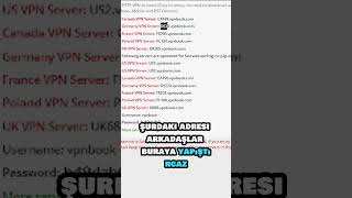 BİLGİSAYARA PROGRAMSIZ VPN KURULUMU  WINDOWS 11 [upl. by Tnerb463]