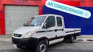 IVECO DAILY 35s14 CABINE DUPLA 2018 COM AR CONDICIONADO BB [upl. by Glasgo]