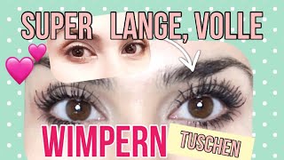 Super Wimpern meine Routine für extrem widerspenstige Wimpern [upl. by Chansoo]