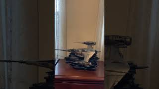 Iron Studios’ Star Wars N1 Starfighter 120 Demi Art Scale Polystone Statue Review [upl. by Neddra]