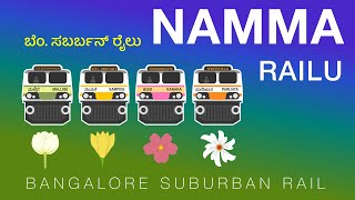 Namma Railu Bangalore Suburban Rail [upl. by Malonis]