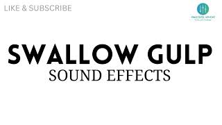 Swallow Gulp Sound Effects  Download Free Sound Effects [upl. by Mount68]