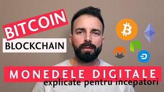 Bitcoin and Blockchain Monedele digitale explicate pentru incepatori [upl. by Nautna]