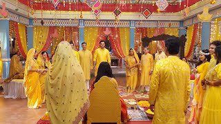 Mehndi Wala Ghar Manisha ki Haldi Behind the scenes trending [upl. by Holder]