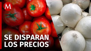 Inflación en México aumentó a 557 en julio aumentando el costo del jitomate según Inegi [upl. by Grizel]