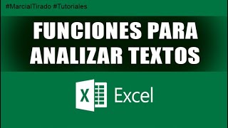 Funciones de texto Largo Encontrar y Extrae Curso de Funciones en Excel Ejercicios prácticos [upl. by Robison888]