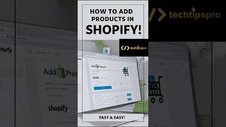 How to Add Products in Shopify StepbyStep amp Easy [upl. by Akers]