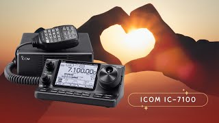 Why I LOVE the Icom IC7100 [upl. by Esinad]