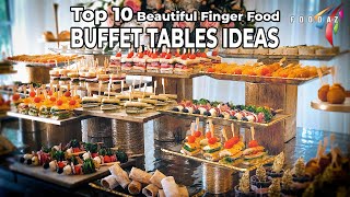 Top 10 Party buffet table decoration ideas 092  catering food ideas  party food Slideshow [upl. by Hendrix588]