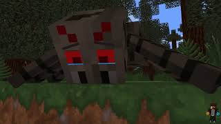 Spider Life II  Minecraft Animation [upl. by Zitah]