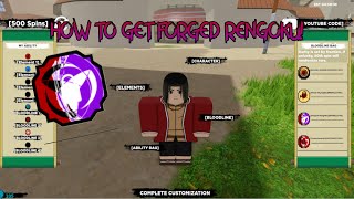 How To Get Forged Rengoku  Shindo Life Roblox [upl. by Helprin726]