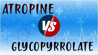 ATROPINE Vs GLYCOPYRROLATE  Aneastheasia Technicion  Section  7 [upl. by Rolyt]