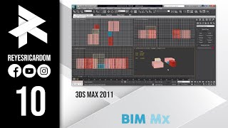 10 Seleccionar objetos en 3D Max 2011 [upl. by Ody544]