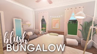 Blush Bungalow  Bloxburg Build  alixia [upl. by Eeima184]