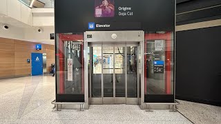 HUGE MEI Glass Elevator At Newark Airport Terminal A Airside In NewarkElizabeth NJ 09202023 [upl. by Euf270]