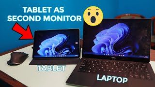 How to use Tablet as a secondary screen [upl. by Killie244]