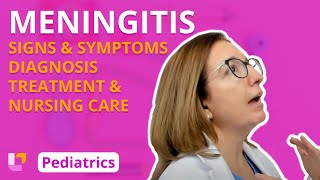 Meningitis  Pediatric Nursing  Nervous System Disorders  LevelUpRN [upl. by Dawes]