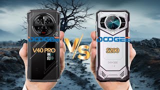 Doogee V40 Pro vs Doogee S200 [upl. by Templa]