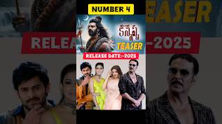 Prabhas Top 5 Upcoming Movies  Most Awaited Films of the Rebel Star [upl. by Nonnaer899]