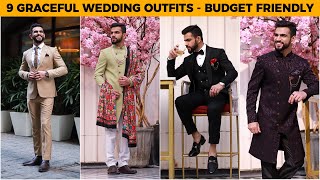 INDO WESTERN  TUXEDO  SUITS  9 BEST WEDDING OUTFITS  Designer Shirt in Rs16 [upl. by Lucille851]